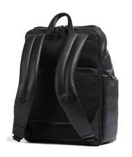 PIQUADRO FINN Laptop-Rucksack 15,6", aus Leder Schwarz - PC-Rucks&auml;cke - 2
