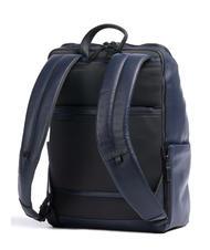 PIQUADRO FINN Laptop-Rucksack 14", aus Leder Blau - PC-Rucksäcke - 2