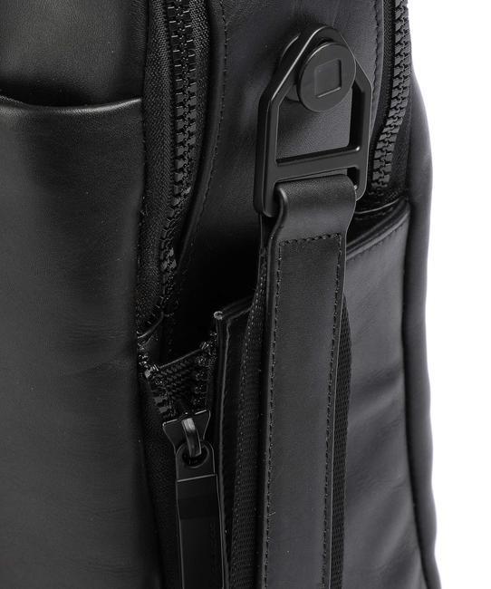 FINN 15,6-Zoll-Laptop-Aktentasche aus Leder Schwarz - Arbeitstaschen