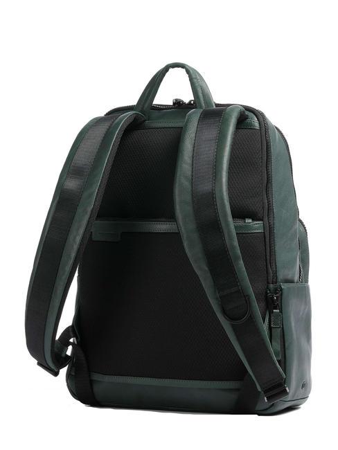 HARPER Laptop-Rucksack 14 ", aus Leder GR&Uuml;N - PC-Rucks&auml;cke