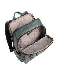 PIQUADRO HARPER Laptop-Rucksack 14 ", aus Leder GR&Uuml;N - PC-Rucks&auml;cke - 4