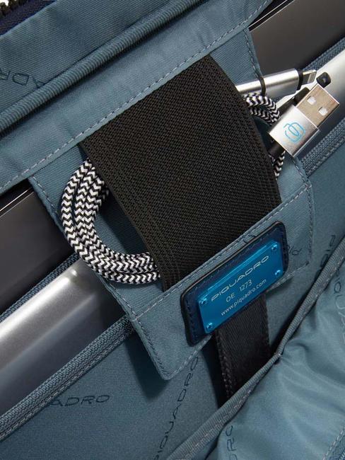 FINN 14-Zoll-Laptop-Aktentasche aus Leder Schwarz - Arbeitstaschen