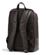 PIQUADRO PAN Lederrucksack für 15" PC MORO - PC-Rucksäcke - 2