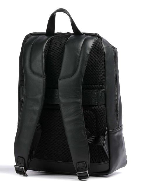 PAN Lederrucksack für 15" PC Schwarz - PC-Rucksäcke