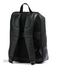 PIQUADRO PAN Lederrucksack für 15" PC Schwarz - PC-Rucksäcke - 2