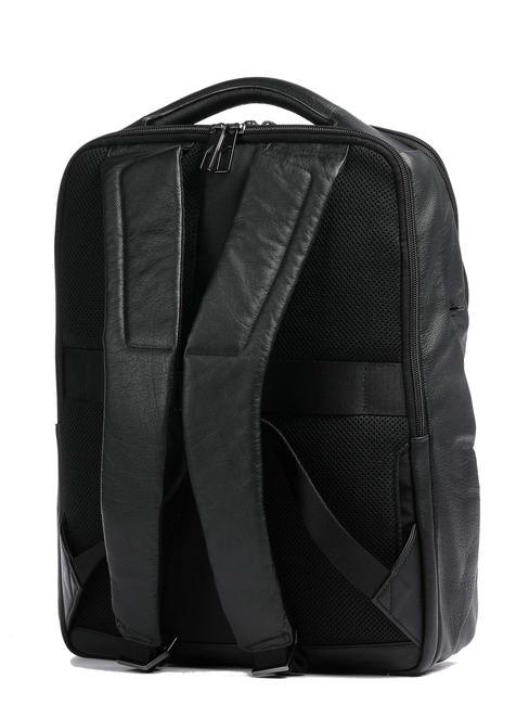 AKRON Anti-Diebstahl-Lederrucksack, 15,6-Zoll-PC-Halterung Schwarz - PC-Rucksäcke
