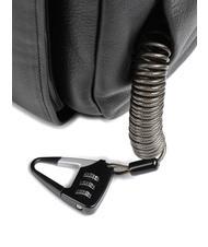 PIQUADRO AKRON Anti-Diebstahl-Lederrucksack, 15,6-Zoll-PC-Halterung Schwarz - PC-Rucksäcke - 3