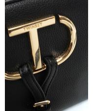 TWINSET SMALL BELT Kameratasche mit Riemen Schwarz - Damentaschen - 3
