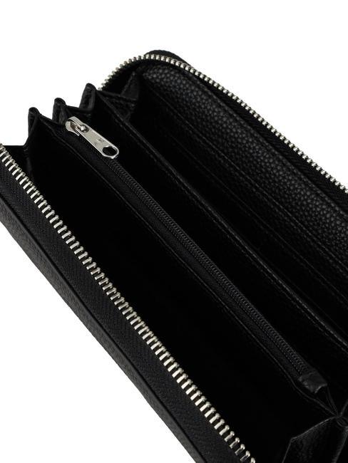 A|X Großes Portemonnaie mit Reißverschluss Schwarz - Brieftaschen Damen