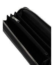 ARMANI EXCHANGE A|X Großes Portemonnaie mit Reißverschluss Schwarz - Brieftaschen Damen - 4