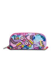 SJGANG ROLLERSKATE GIRL Sachet-Fall fuchsiafluo - Etuis und Zubehör - 3