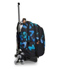 SEVEN MELT BOY JACK Abnehmbarer 3-Rad-Trolley-Rucksack Schwarz - Rucks&auml;cke mit Trolleyfunktion - 5
