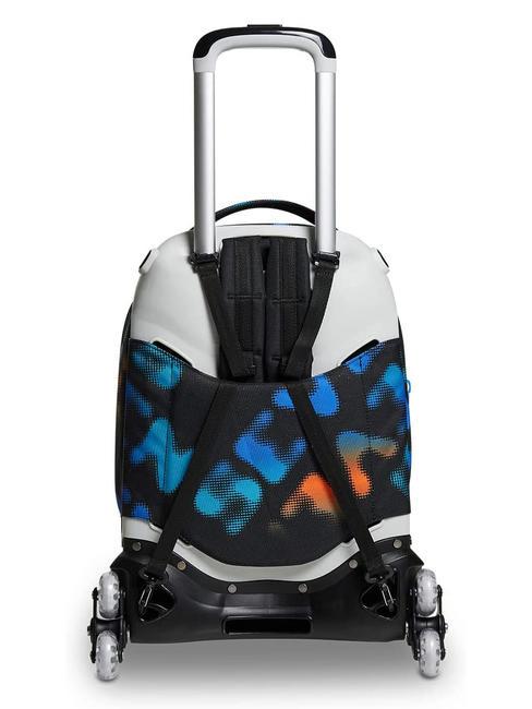 MELT BOY JACK Abnehmbarer 3-Rad-Trolley-Rucksack Schwarz - Rucks&auml;cke mit Trolleyfunktion