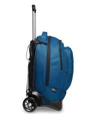INVICTA LOGO NEW PLUG Abnehmbarer Trolley-Rucksack mit 2 R&auml;dern mondbeschienener Ozean - Rucks&auml;cke mit Trolleyfunktion - 5
