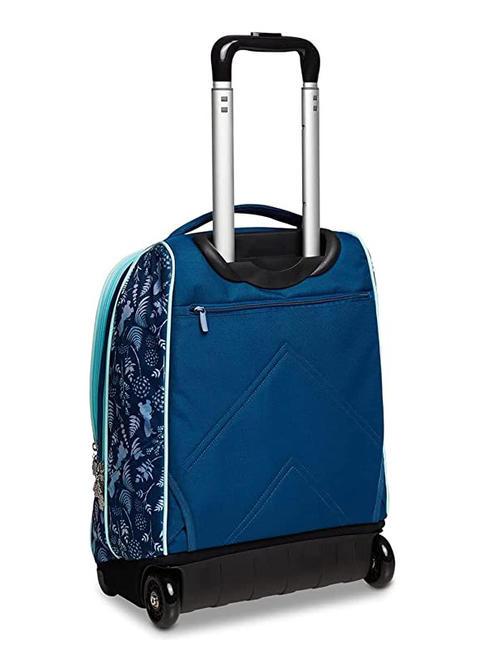 BELIEVE IN YOURSELF Trolley-Rucksack 2 Rollen tardis blau - Rucks&auml;cke mit Trolleyfunktion