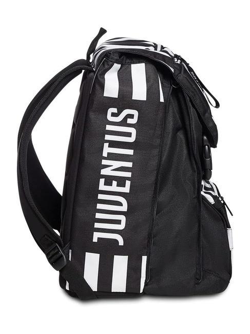 LEGENDS TEAM Erweiterbarer Rucksack STREIFEN SCHWARZ / WEISS - Rucks&auml;cke f&uuml;r Schule &amp; Freizeit