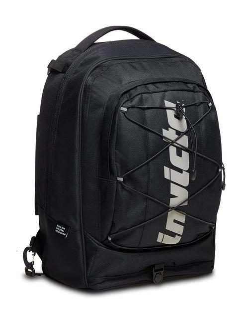 LOGO ACTIVE NEW PLUG Abnehmbarer Trolley-Rucksack mit 2 R&auml;dern Schwarz - Rucks&auml;cke mit Trolleyfunktion