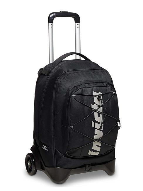 LOGO ACTIVE NEW PLUG Abnehmbarer Trolley-Rucksack mit 2 R&auml;dern Schwarz - Rucks&auml;cke mit Trolleyfunktion