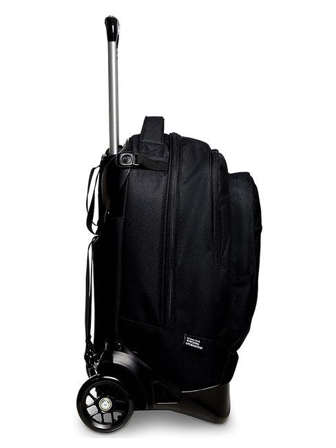 LOGO ACTIVE NEW PLUG Abnehmbarer Trolley-Rucksack mit 2 R&auml;dern Schwarz - Rucks&auml;cke mit Trolleyfunktion