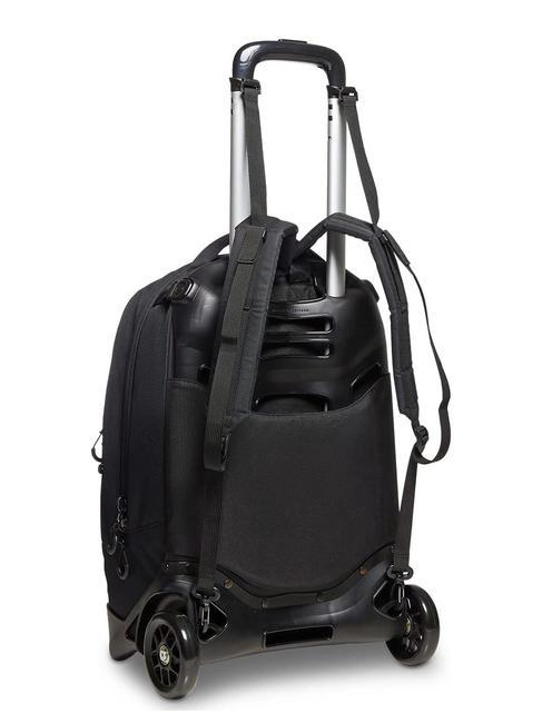 LOGO ACTIVE NEW PLUG Abnehmbarer Trolley-Rucksack mit 2 R&auml;dern Schwarz - Rucks&auml;cke mit Trolleyfunktion