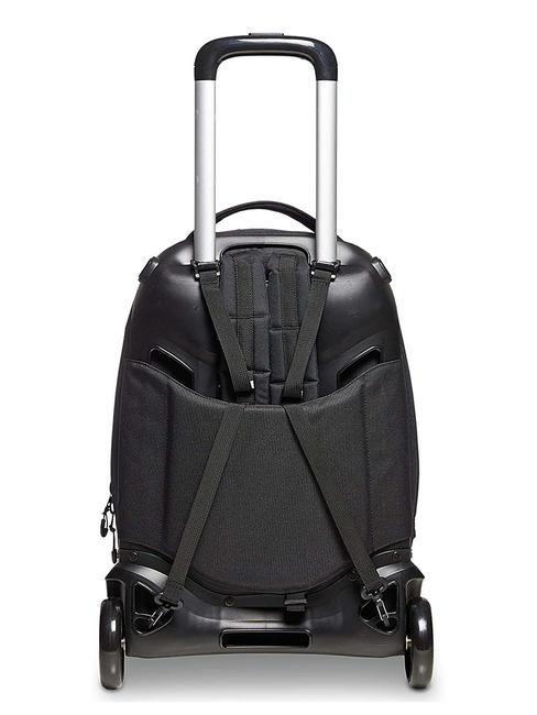 LOGO ACTIVE NEW PLUG Abnehmbarer Trolley-Rucksack mit 2 R&auml;dern Schwarz - Rucks&auml;cke mit Trolleyfunktion