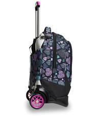 SEVEN PATCHYHEART GIRL JACK Abnehmbarer Trolley-Rucksack mit 2 R&auml;dern Schwarz - Rucks&auml;cke mit Trolleyfunktion - 5
