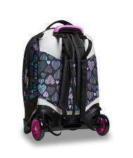 SEVEN PATCHYHEART GIRL JACK Abnehmbarer Trolley-Rucksack mit 2 R&auml;dern Schwarz - Rucks&auml;cke mit Trolleyfunktion - 6