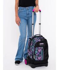 SEVEN PATCHYHEART GIRL JACK Abnehmbarer Trolley-Rucksack mit 2 R&auml;dern Schwarz - Rucks&auml;cke mit Trolleyfunktion - 9