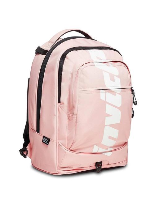 LOGO NEW PLUG Abnehmbarer Trolley-Rucksack mit 2 R&auml;dern blass lila - Rucks&auml;cke mit Trolleyfunktion