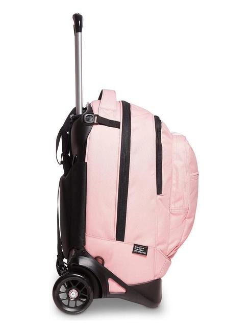 LOGO NEW PLUG Abnehmbarer Trolley-Rucksack mit 2 R&auml;dern blass lila - Rucks&auml;cke mit Trolleyfunktion
