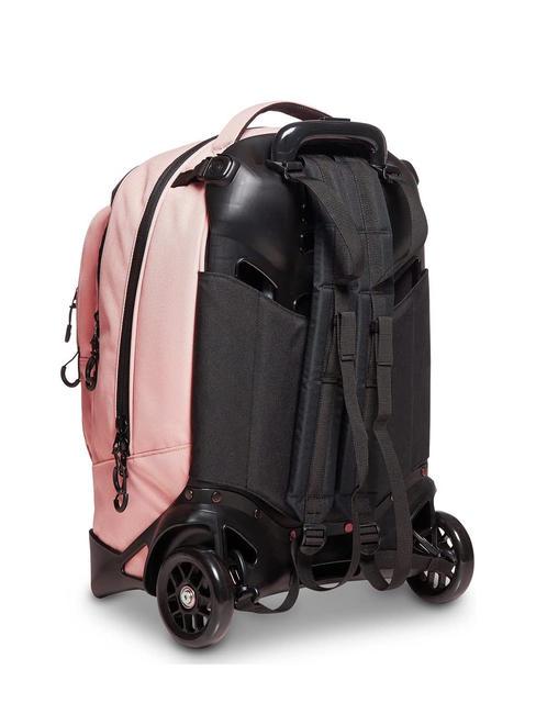 LOGO NEW PLUG Abnehmbarer Trolley-Rucksack mit 2 R&auml;dern blass lila - Rucks&auml;cke mit Trolleyfunktion