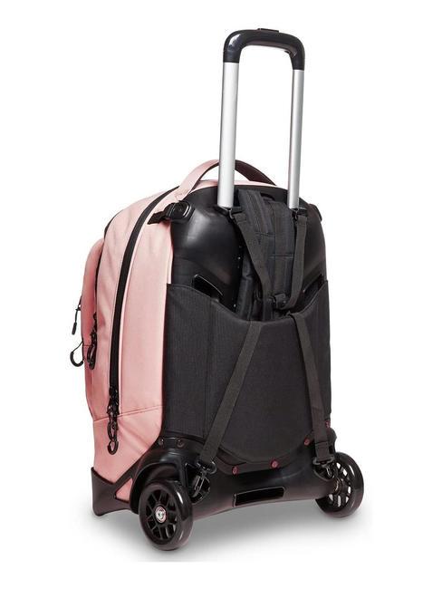 LOGO NEW PLUG Abnehmbarer Trolley-Rucksack mit 2 R&auml;dern blass lila - Rucks&auml;cke mit Trolleyfunktion