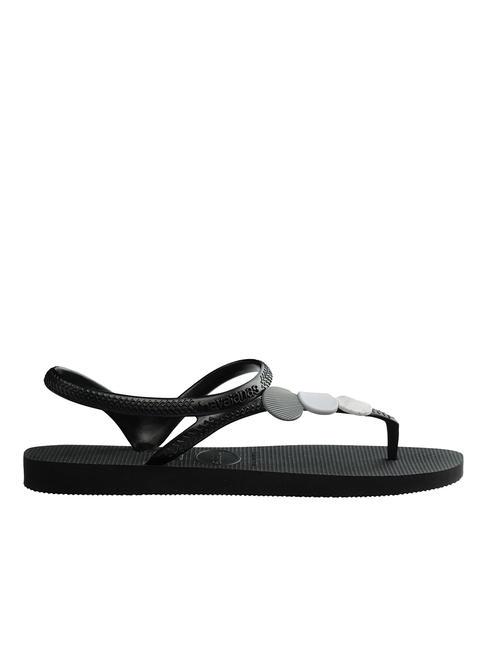 FLASH URBAN PLUS Flip-Flop-Sandalen Schwarz Schwarz - Damenschuhe