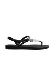 HAVAIANAS FLASH URBAN PLUS Flip-Flop-Sandalen Schwarz Schwarz - Damenschuhe - 3