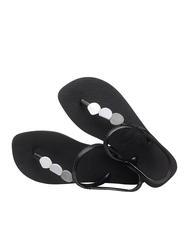 HAVAIANAS FLASH URBAN PLUS Flip-Flop-Sandalen Schwarz Schwarz - Damenschuhe - 4