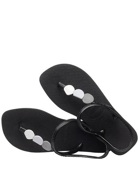 FLASH URBAN PLUS Flip-Flop-Sandalen Schwarz Schwarz - Damenschuhe