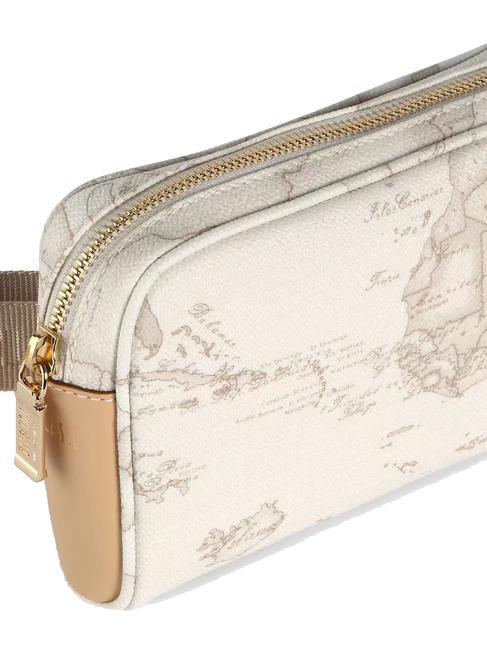 GEO WHITE Bauchtasche mit Gurtband Weiß - Damentaschen