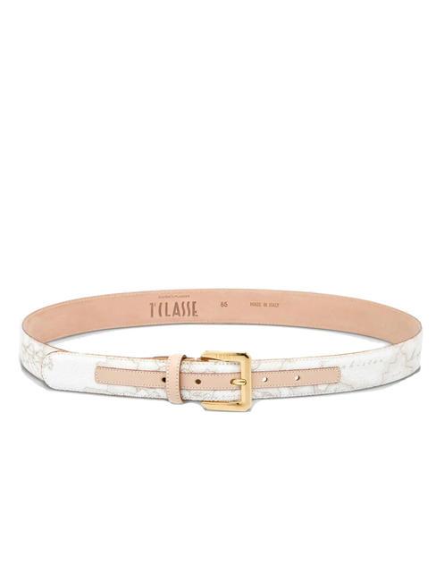 GEO WHITE Kürzbarer Gürtel Weiß - Gürtel