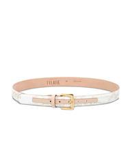 ALVIERO MARTINI PRIMA CLASSE GEO WHITE Kürzbarer Gürtel - Gürtel