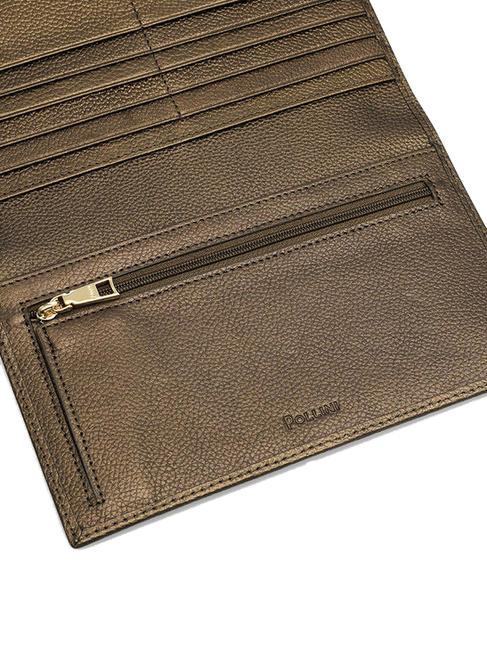 HERITAGE  Gro&szlig;e Brieftasche schwarze Bronze - Brieftaschen Damen