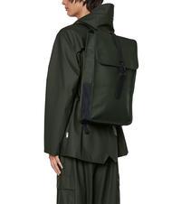 RAINS BACKPACK Wasserdichter Rucksack, 15-Zoll-PC-Halterung Gr&uuml;ns - PC-Rucks&auml;cke - 5