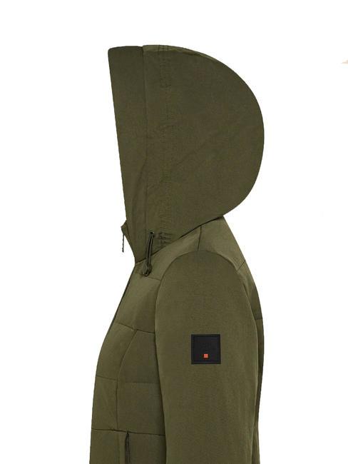 KARUN SE Stretch-Winterjacke dunkles oliv - Daunenjacken für Damen