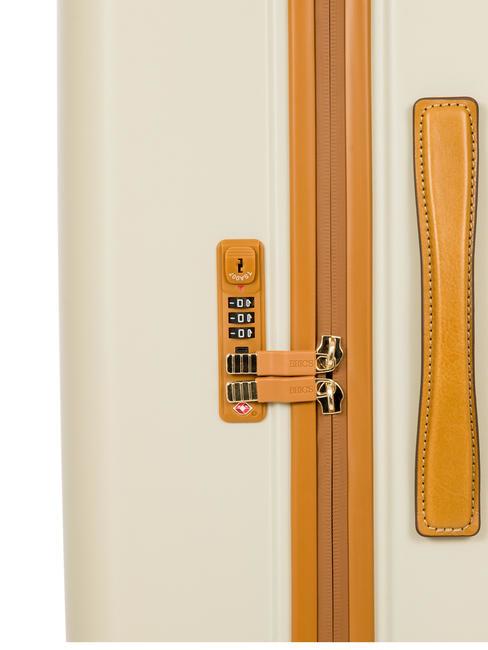 AMALFI Extra großer Trolley Creme - Harte Trolleys