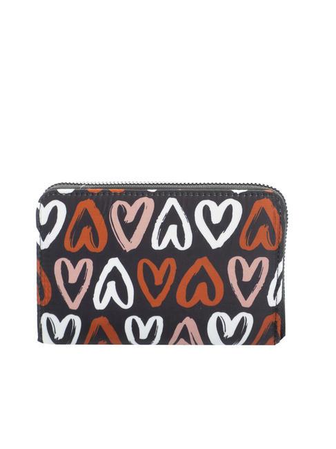 PRINT ALL OVER Mittlere Brieftasche mit Rei&szlig;verschluss schwarze Kunst - Taschen und Accessoires f&uuml;r Kids