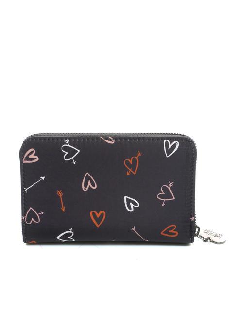 PRINT ALL OVER Mittlere Brieftasche mit Rei&szlig;verschluss kleines Herz - Taschen und Accessoires f&uuml;r Kids