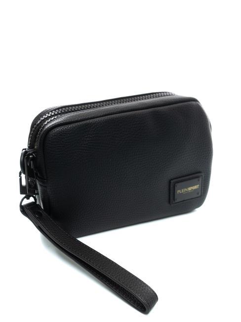 NEW DAYTONA Tasche mit doppeltem Rei&szlig;verschluss Schwarz - Modeschmuck Accessoires