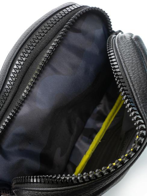 NEW DAYTONA Tasche mit doppeltem Rei&szlig;verschluss Schwarz - Modeschmuck Accessoires