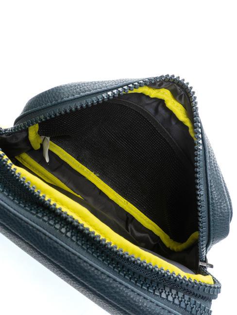 NEW DAYTONA Tasche mit doppeltem Rei&szlig;verschluss Marine - Modeschmuck Accessoires