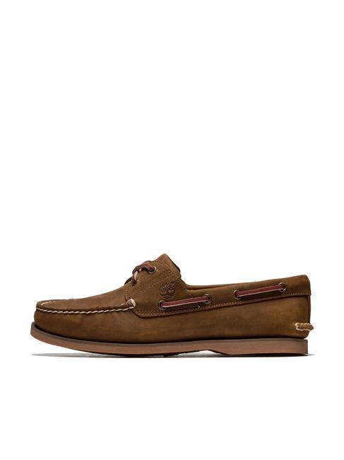 CLASSIC BOAT 2 Eye Bootsschuhe aus Leder braun - Herrenschuhe