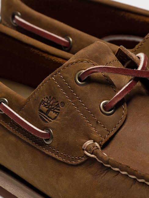 CLASSIC BOAT 2 Eye Bootsschuhe aus Leder braun - Herrenschuhe